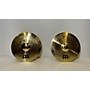 Used MEINL 14in HCS Hi Hat Pair Cymbal 33