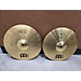 Used MEINL 14in HCS Hi Hat Pair Cymbal 33