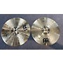 Used MEINL 14in HCS Hi Hat Pair Cymbal 33