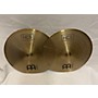 Used MEINL 14in HCS PRACTICE HIHAT PAIR Cymbal 33