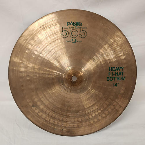 Paiste 14in Heavy Hi Hat Bottom Cymbal 33