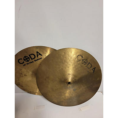 CODA Drums 14in Hi Hat Cymbal