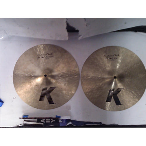 14in K Custom Dark Hi Hat Pair Cymbal
