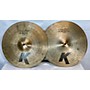 Used Zildjian 14in K Custom Dark Hi Hat Pair Cymbal 33