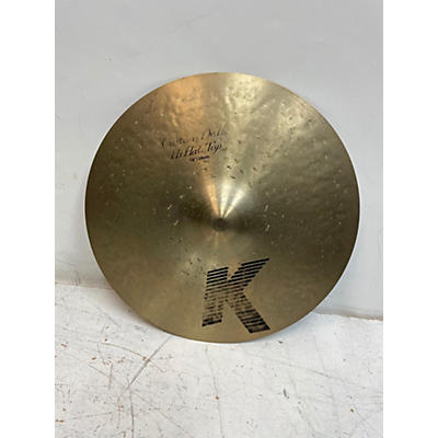Zildjian 14in K Custom Dark Hi Hat Top Cymbal