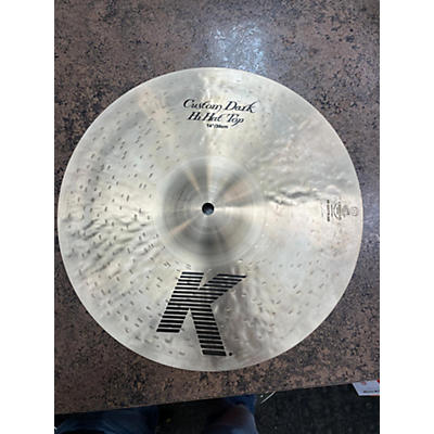 Zildjian 14in K Custom Dark Hi Hat Top Cymbal