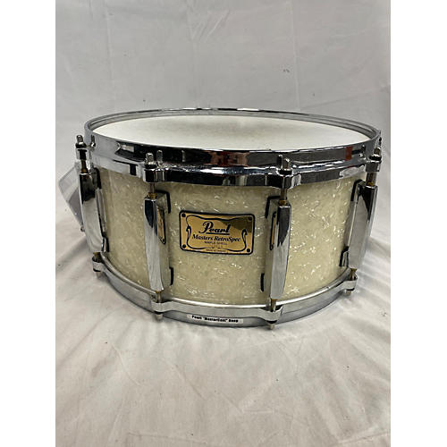 Pearl 14in Masters Retrospec Drum White 33