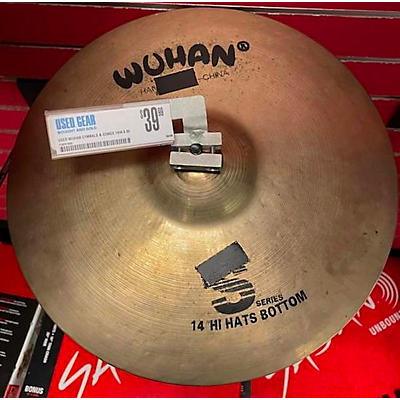 Wuhan Cymbals & Gongs 14in S Series Hi Hat Bottom Cymbal