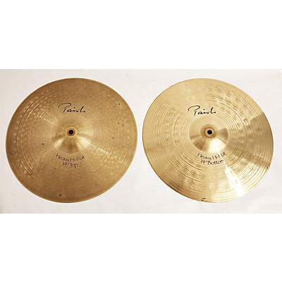 Paiste 14in Signature Heavy Hi Hat Pair Cymbal