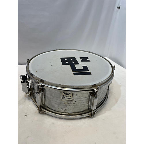 CODA Drums 14in Snare Drum Silver 33