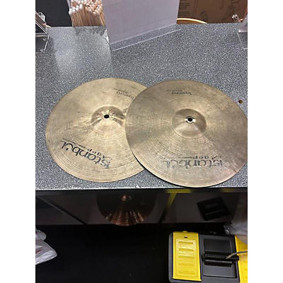 Istanbul Agop 14in Traditional Hihat Pair Cymbal