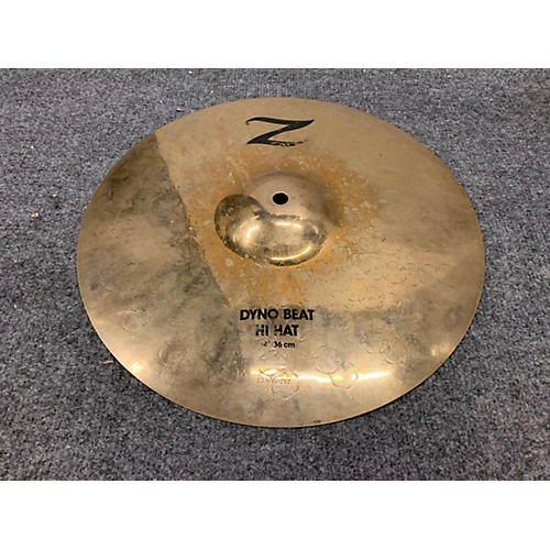 Zildjian 14in Z Custom Dyno Beat Hi Hat Bottom Cymbal 33 