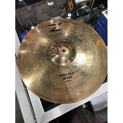 Zildjian 14in Z Custom Dyno Beat Hi Hat Cymbal 33 | Musician's Friend