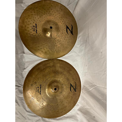 Zildjian 14in Z Custom Dyno Beat Hi Hat Cymbal