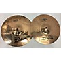 Used Zildjian 14in ZBT Hi Hat Pair Cymbal 33