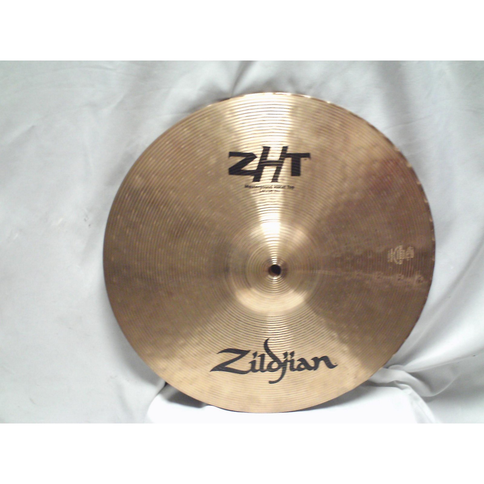 Used Zildjian 14in ZHT Mastersound Hi Hat Pair Cymbal 33 Musician's