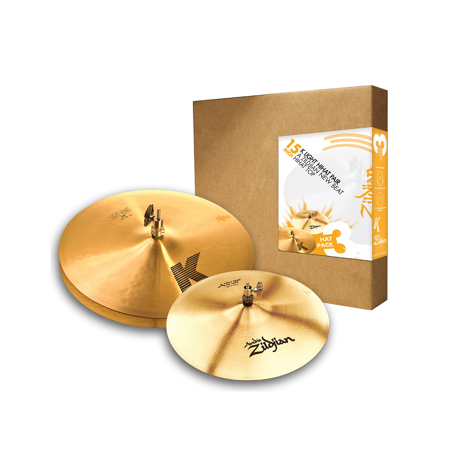 Zildjian 15" HiHat 3 Pack Musician's Friend
