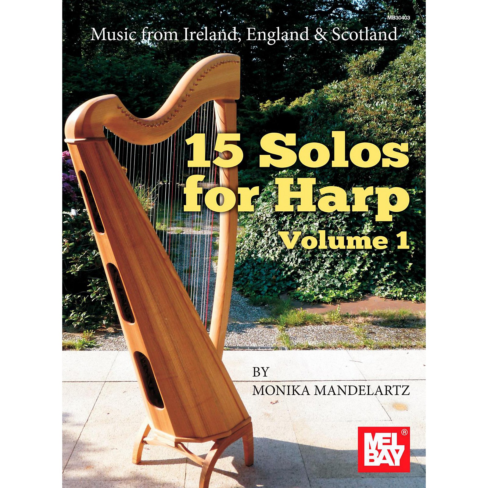 Mel Bay 15 Solos for Harp Volume 1 | Musician's Friend