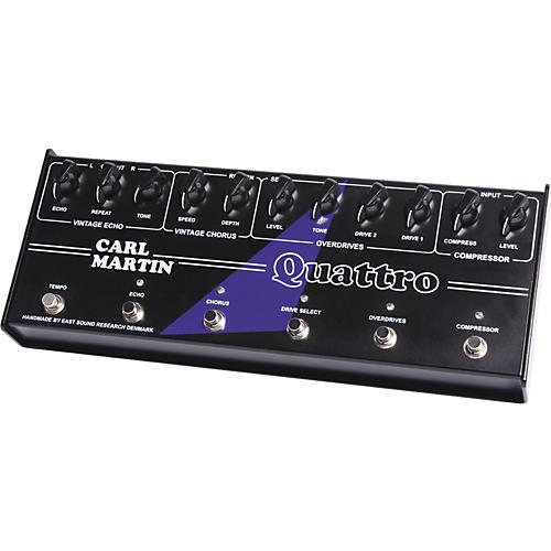 Carl Martin Quattro エフェクター Carl Martin Quattro Analog Multi-Effect Pedal | Musician's Friend