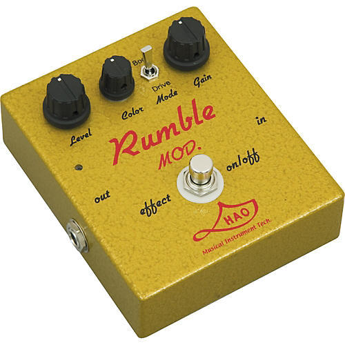 Hao Rumble MOD Overdrive/Booster Pedal | Musician's Friend