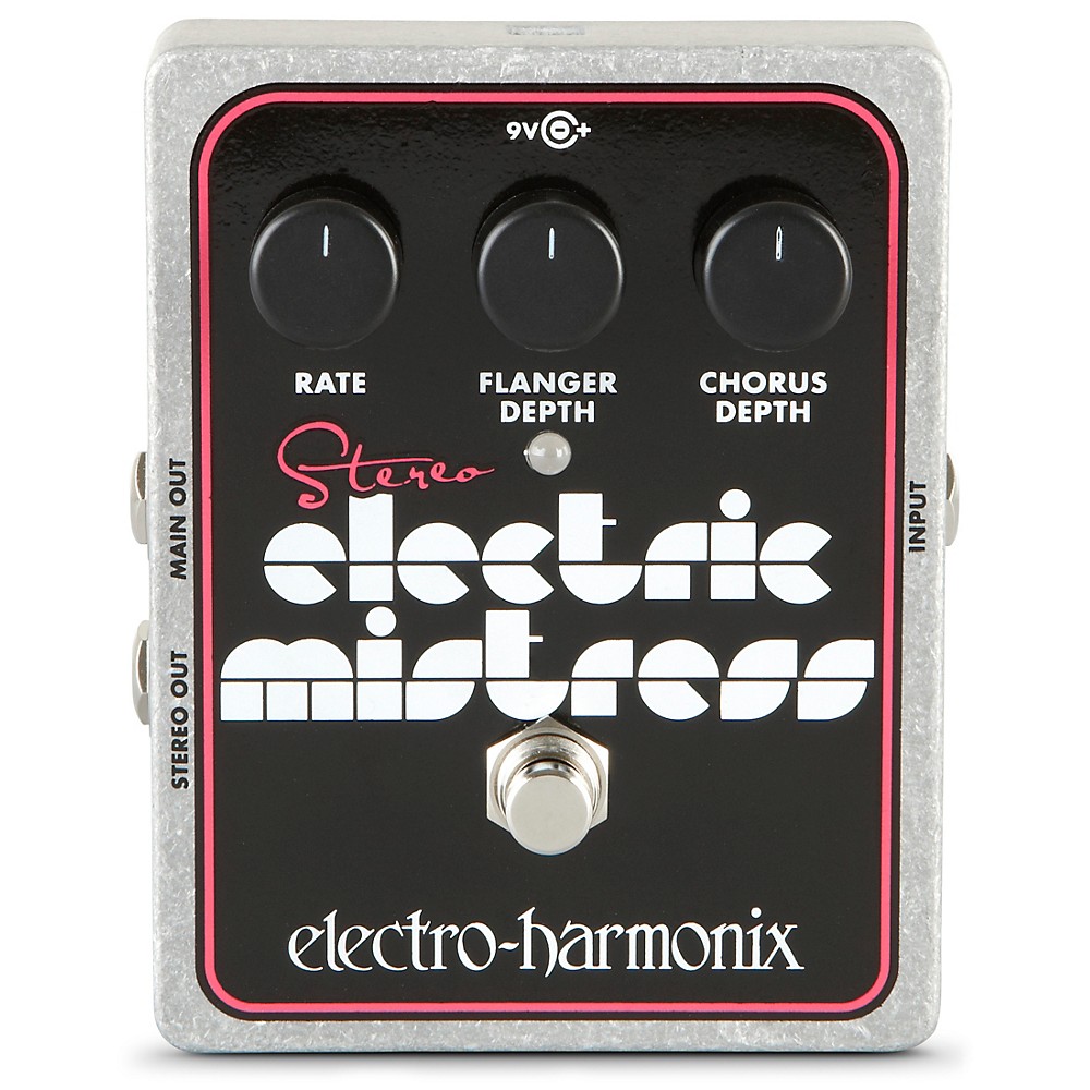 Electro-Harmonix Xo Stereo Electric Mistress Flanger / Chorus Guitar Effects Pedal