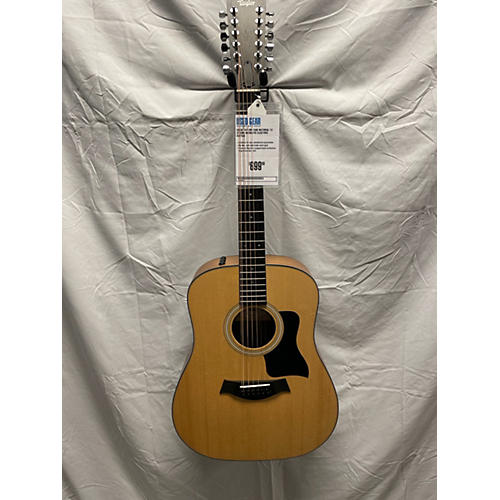 Taylor 150E 12 String Acoustic Electric Guitar Natural