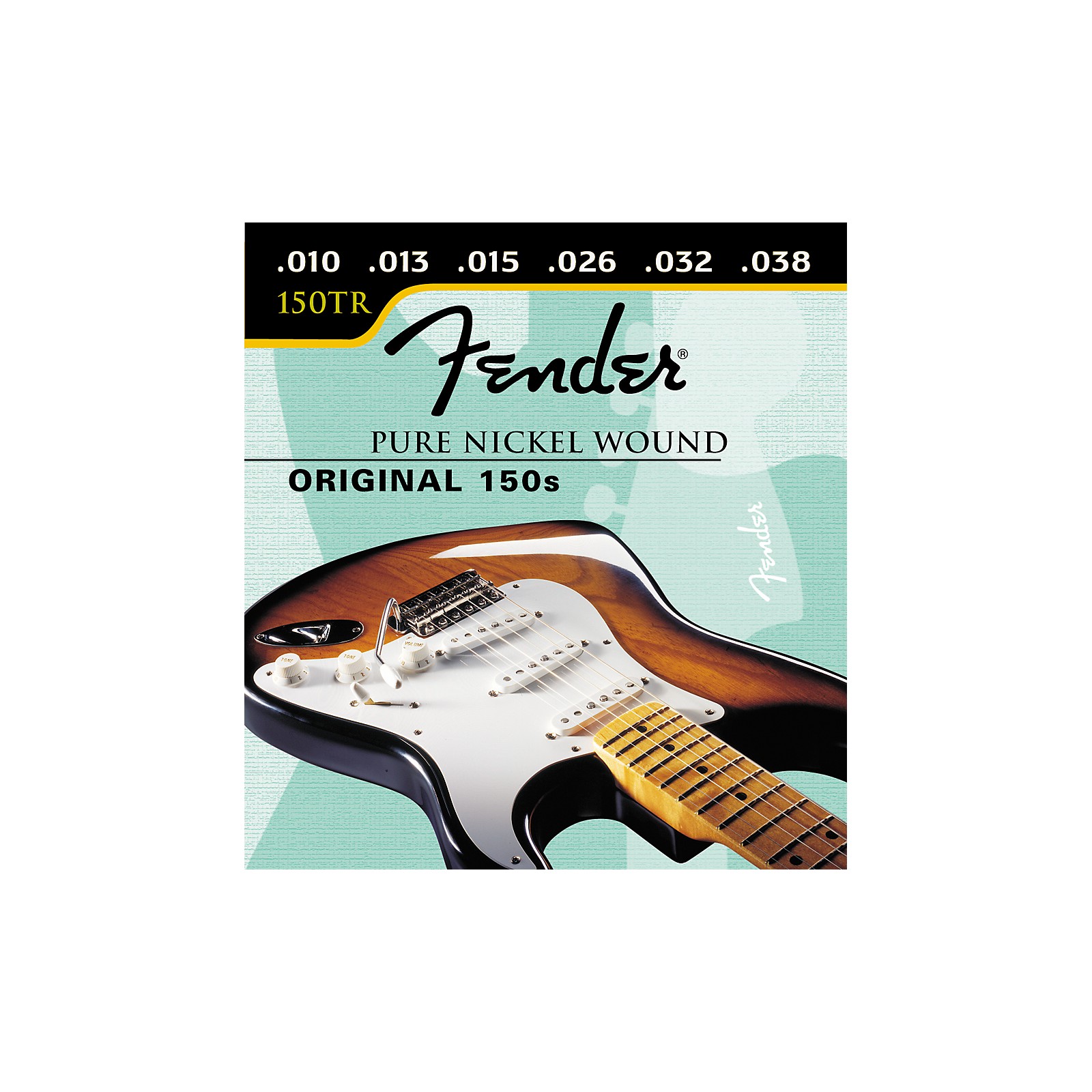 Fender 150TR Original Pure Nickel Light Ball End Electric Guitar Strings Musician's Friend
