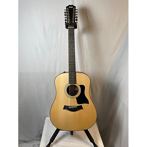 Taylor 150e 12 String Acoustic Electric Guitar Natural