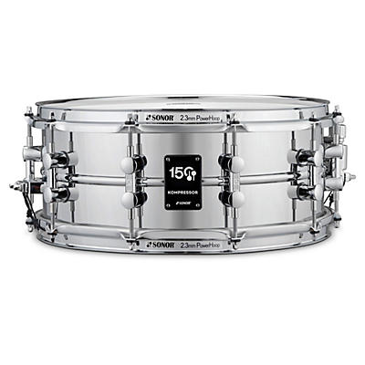 Sonor 150th Anniversary Edition 14x5.75" Kompressor Steel Snare Drum