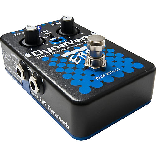 EBS DynaVerb High Dynamics Stereo Reverb Pedal | Musician's Friend