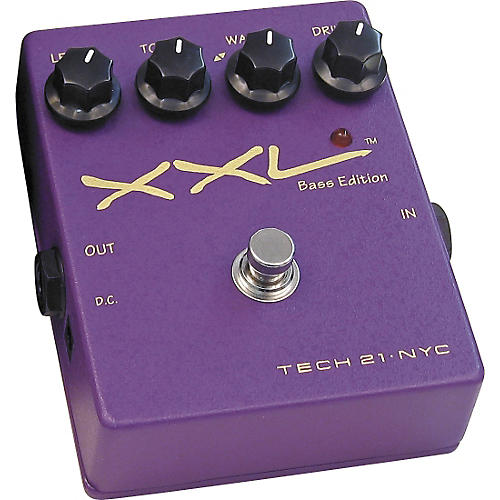 Tech 21 XXL Bass Edition Overdrive Stompbox with Warp | Musician's