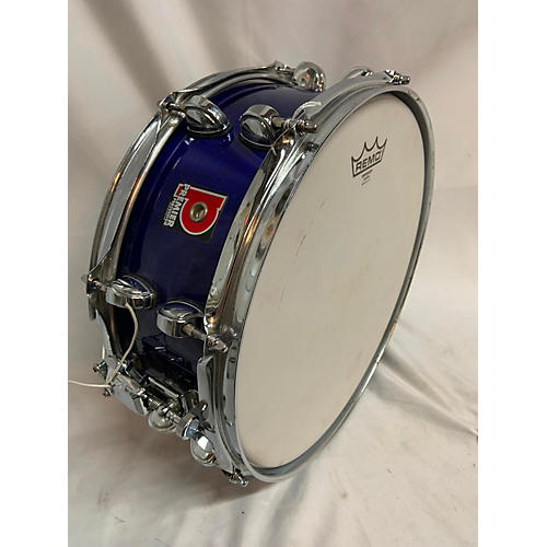 Premier 15X5.5 Vintage Maple Snare Drum blue lacquer 222