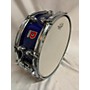 Used Premier 15X5.5 Vintage Maple Snare Drum blue lacquer 222