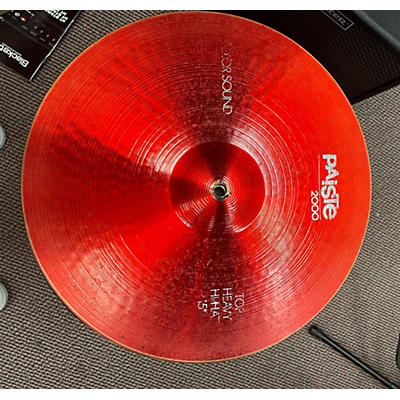 Paiste 15in 2000 Series Colorsound Hi Hat Pair Cymbal