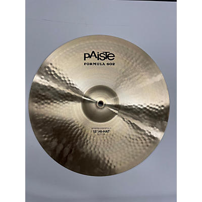 Paiste 15in Formula 602 Modern Essentials Hihat Cymbal