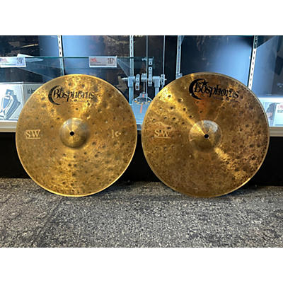 Bosphorus Cymbals 15in Sw Syncopation Hi Hat Pair Cymbal