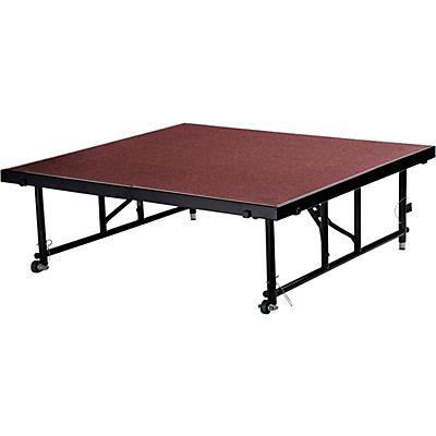 National Public Seating 16"-24" Height Adjustable 4' x 4' TransFix Stage Platform