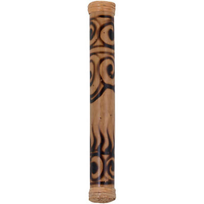 Pearl 16 in. Bamboo Rainstick in Hand-Painted Rhythm Water Finish