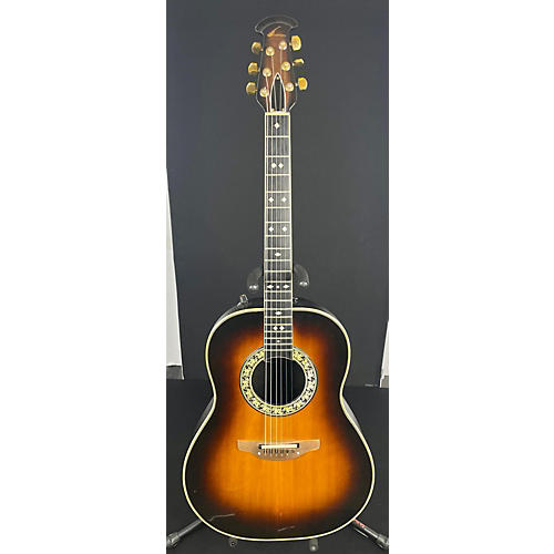 Ovation 1617-1 Acoustic Electric Guitar Tobacco Burst