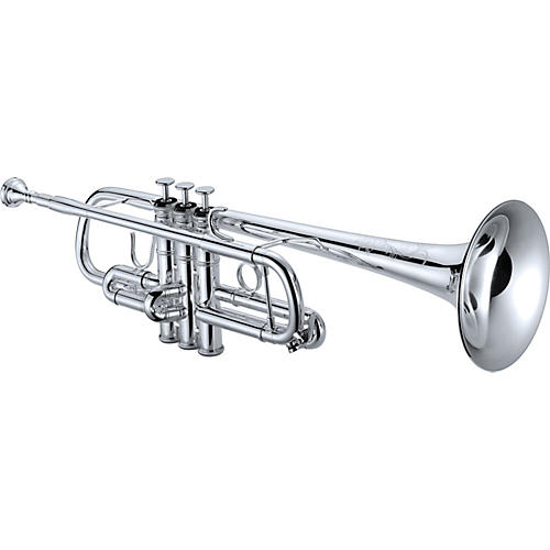 XO 1624S Professional Series C Trumpet Silver Rose Brass Bell
