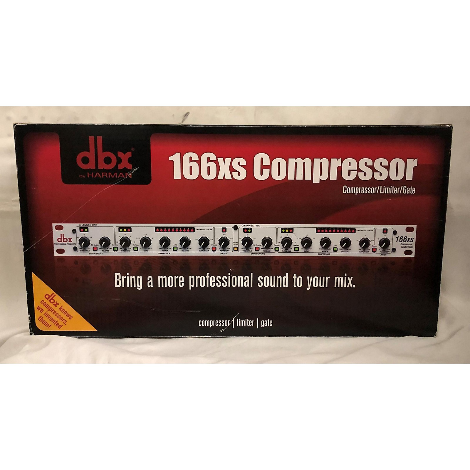 dbx 166XS Dual Compressor Musician