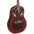 Ovation 1687GT Adamas Series Deep Acoustic-Electric Guitar Reverse Red BurstReverse Red Burst