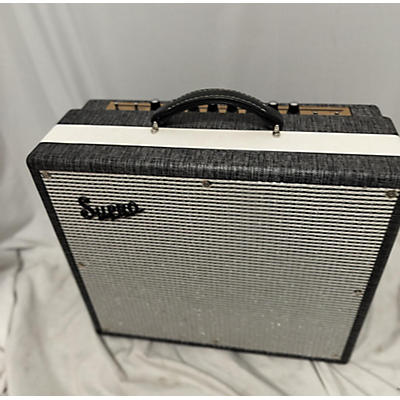 Supro 1696T Black Magick Reverb 25W 1x12 Tube Guitar Combo Amp