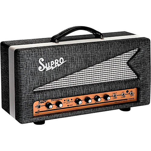 Open Box Supro 1699R Statesman 50W Tube Guitar Amp Head Musician's Friend