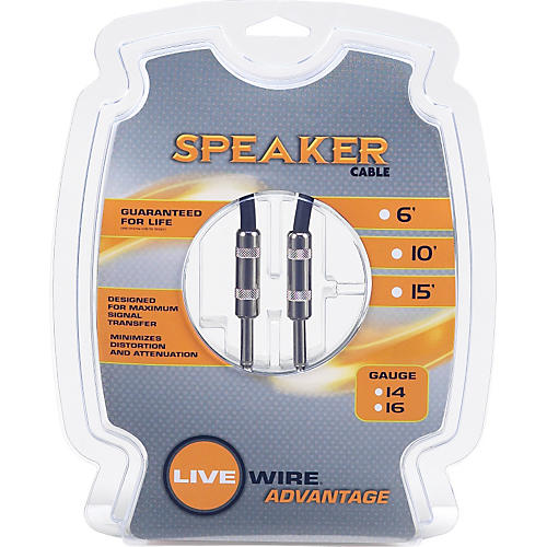 Livewire 16g Speaker Cable 15 ft.