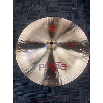 Paiste 16in 2002 CHINA Cymbal