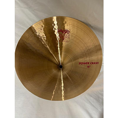 Paiste 16in 2002 Power Crash Cymbal