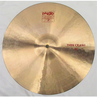 Paiste 16in 2002 Thin Crash Cymbal