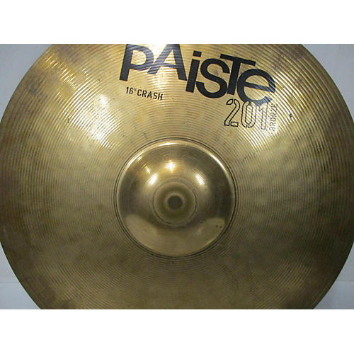 Paiste 16in 201 Bronze Crash Cymbal 36