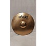 Used Paiste 16in 201 Bronze Crash Cymbal 36